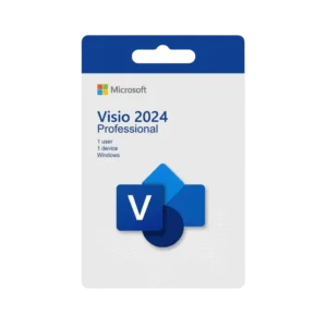 Microsoft Visio 2024 Professional License | 3 Devices | PC