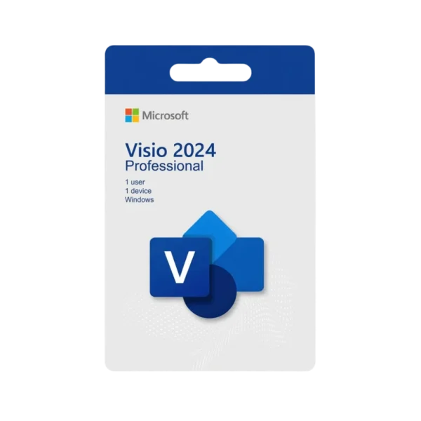 Microsoft Visio 2024 Professional License | 3 Devices | PC