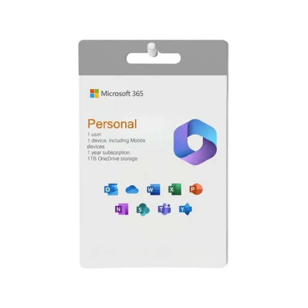 Microsoft 365 Personal - 1 Year License | PC/Mac