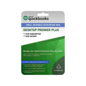 QuickBooks Desktop Premier 2024 (1 User, 1-Year) – Licence Key – Digital Delivery
