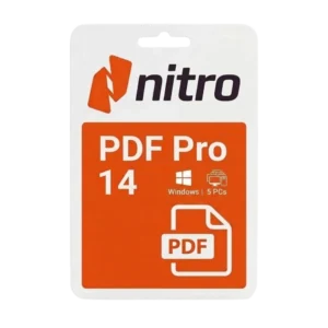 Nitro PDF Pro 14 (5 PCs, Windows) — Genuine License Key