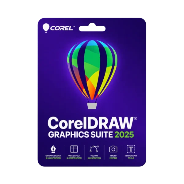 CorelDRAW Graphics Suite 2025 for Professionals (1 User, Windows) – Digital Download