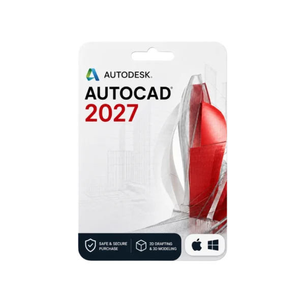 Autodesk AutoCAD 2027 – 3 Year Subscription – License Key
