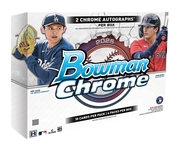 2025 Bowman Chrome® Baseball - Hobby Box