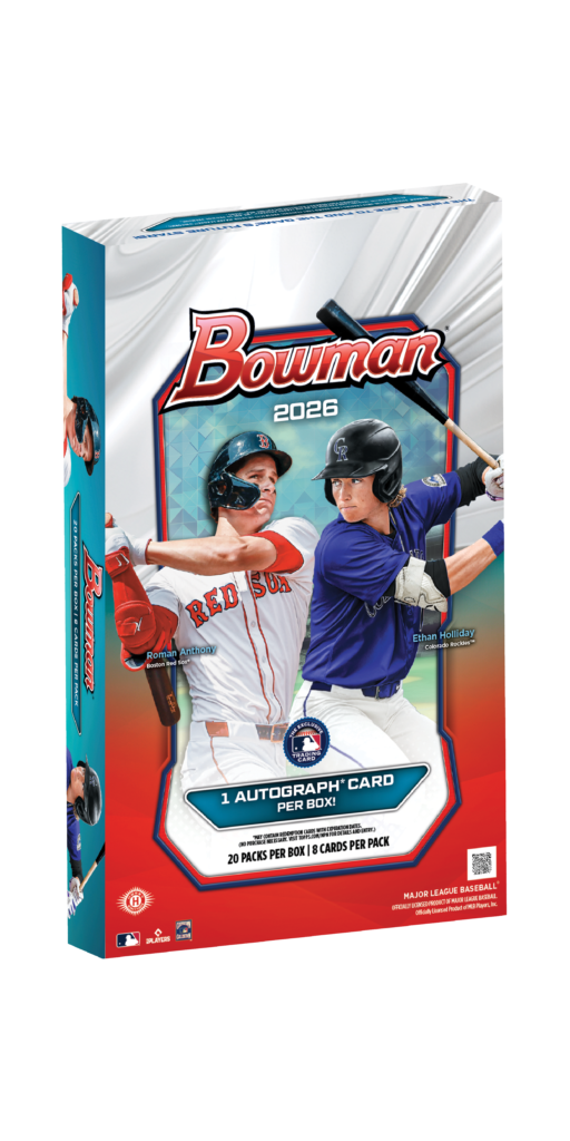 2026 Bowman Baseball — Hobby Box — closed box packaging