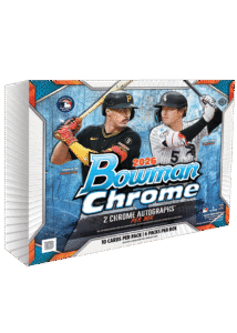 2026 Bowman Chrome Baseball Hobby Box packaging