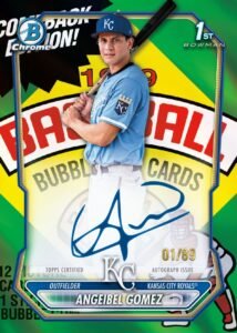 2026 Bowman Chrome Baseball official card example 9