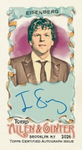 2026 Topps Allen & Ginter Baseball sample card 9