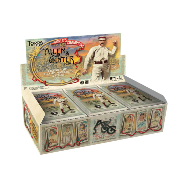 2026 Topps Allen & Ginter Baseball — Hobby Box — official product image