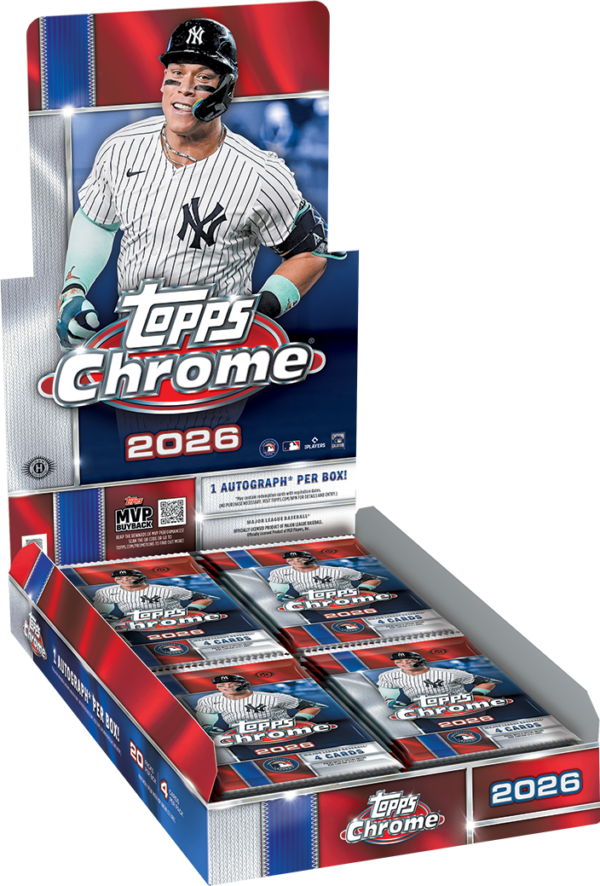 2026 Topps Chrome® Baseball — Hobby Box