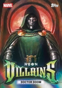 2026 Topps Neon Marvel — official collection sample 3; pictured cards not guaranteed