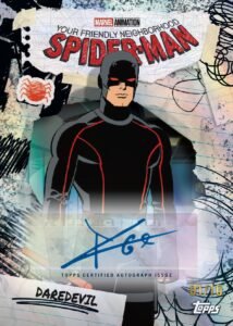 2026 Topps Neon Marvel — official collection sample 5; pictured cards not guaranteed