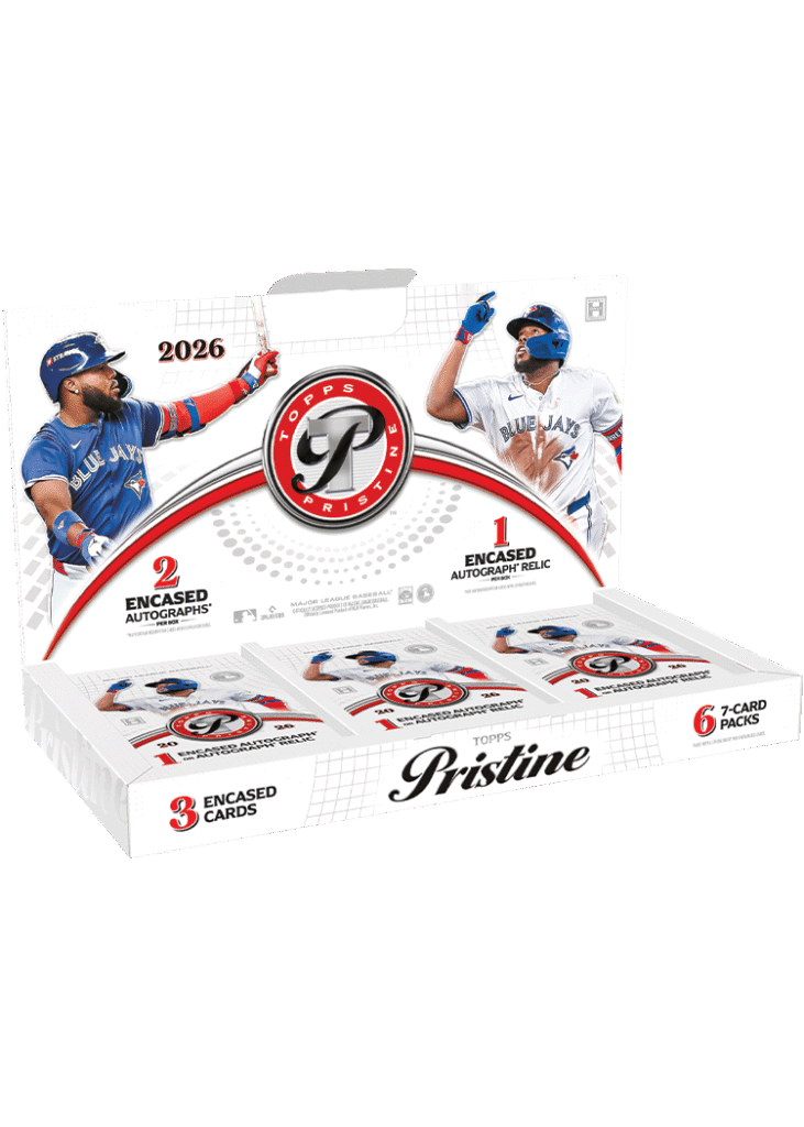 2026 Topps Pristine Baseball - Hobby Box — open display box