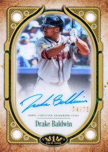 2026 Topps Tier One Baseball - Hobby Box — official card sample 2