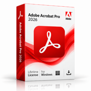 Adobe Acrobat Pro 2026 Licence Key — Windows, 1 PC, Lifetime