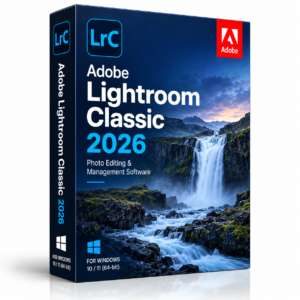 Adobe Lightroom Classic 2026 Licence Key — Windows, 1 PC, Lifetime