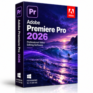 Adobe Premiere Pro 2026 Licence Key — Windows, 1 PC, Lifetime