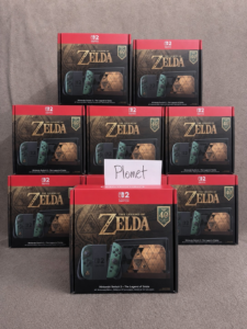 Nintendo Switch 2 The Legend of Zelda 40th Anniversary Edition multiple console boxes