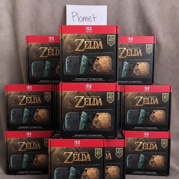 Nintendo Switch 2 – The Legend of Zelda 40th Anniversary Edition Console