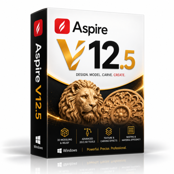 Vectric Aspire 12.5 | Lifetime License | Windows